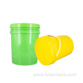 5 Gallon plastic bucket for paint with handle